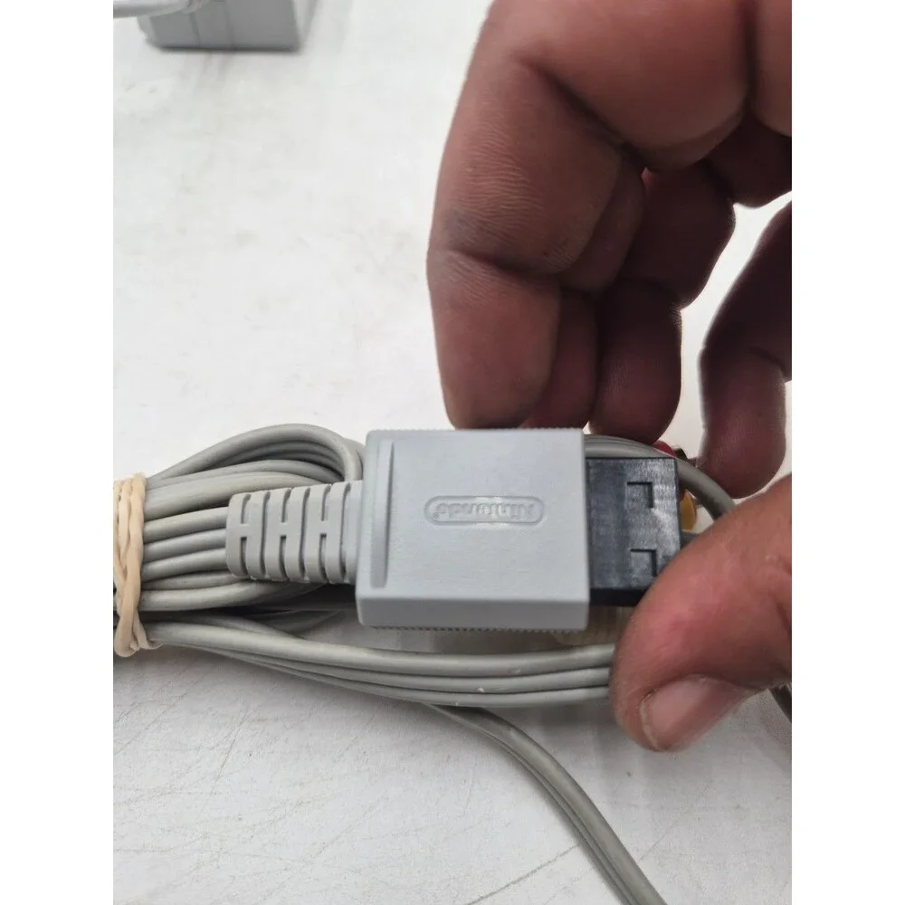 Nintendo Wii OEM Cord Bundle Power Supply AV Cable Sensor Bar Genuine Tested